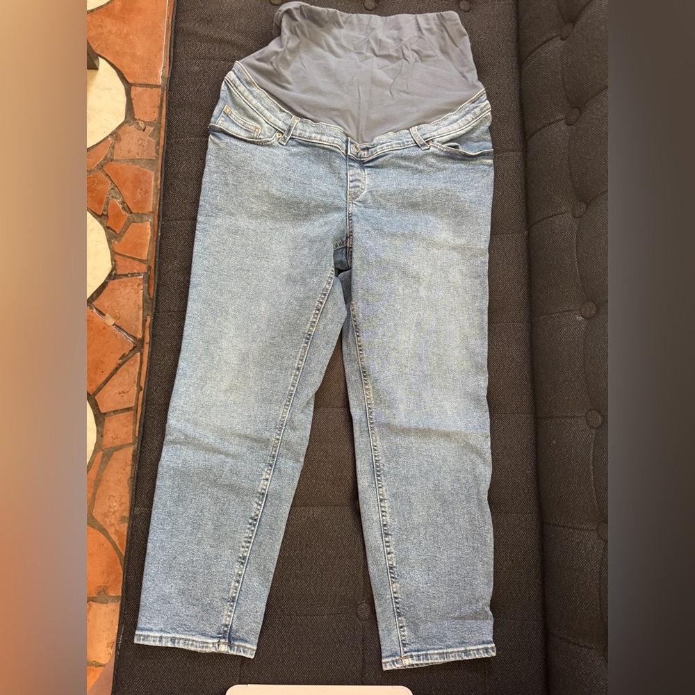 H&M | Blue Bootcut Jeans MATERNITY | large
